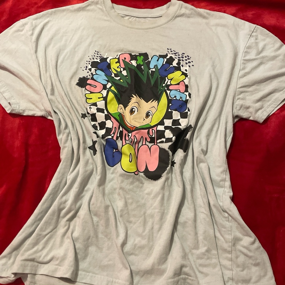 Hunter Kids Graphic Tee - White with Multicolor Design